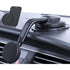 Magnetic car phone holder suction cup for dashboard and windshield compatible with iphone android, ABS + Silicone material