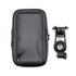 Universal Waterproof Mobile Phone Holder Bicycle Bike Bag Mobile 5 inch, dashboard mounting, stable phone or GPS support, Black Color