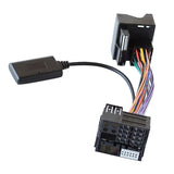 Car Audio Bluetooth 5.0 Receiver Aux Adapter For C2 C5 Rd45 Rd4 Radio Module Bluetooth Aux Cable, ABS material, Black Color
