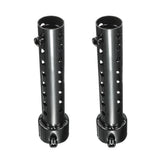 2x Universal Motorcycle Exhaust Can Muffler Baffle dB Killer Silencer 35mm Us, exhaust sound control, muffler replacement, Black Color
