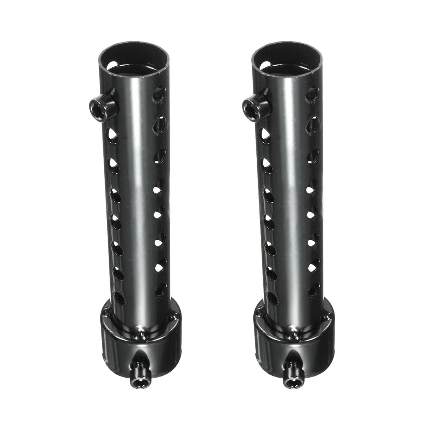 2x Universal Motorcycle Exhaust Can Muffler Baffle dB Killer Silencer 35mm Us, exhaust sound control, muffler replacement, Black Color