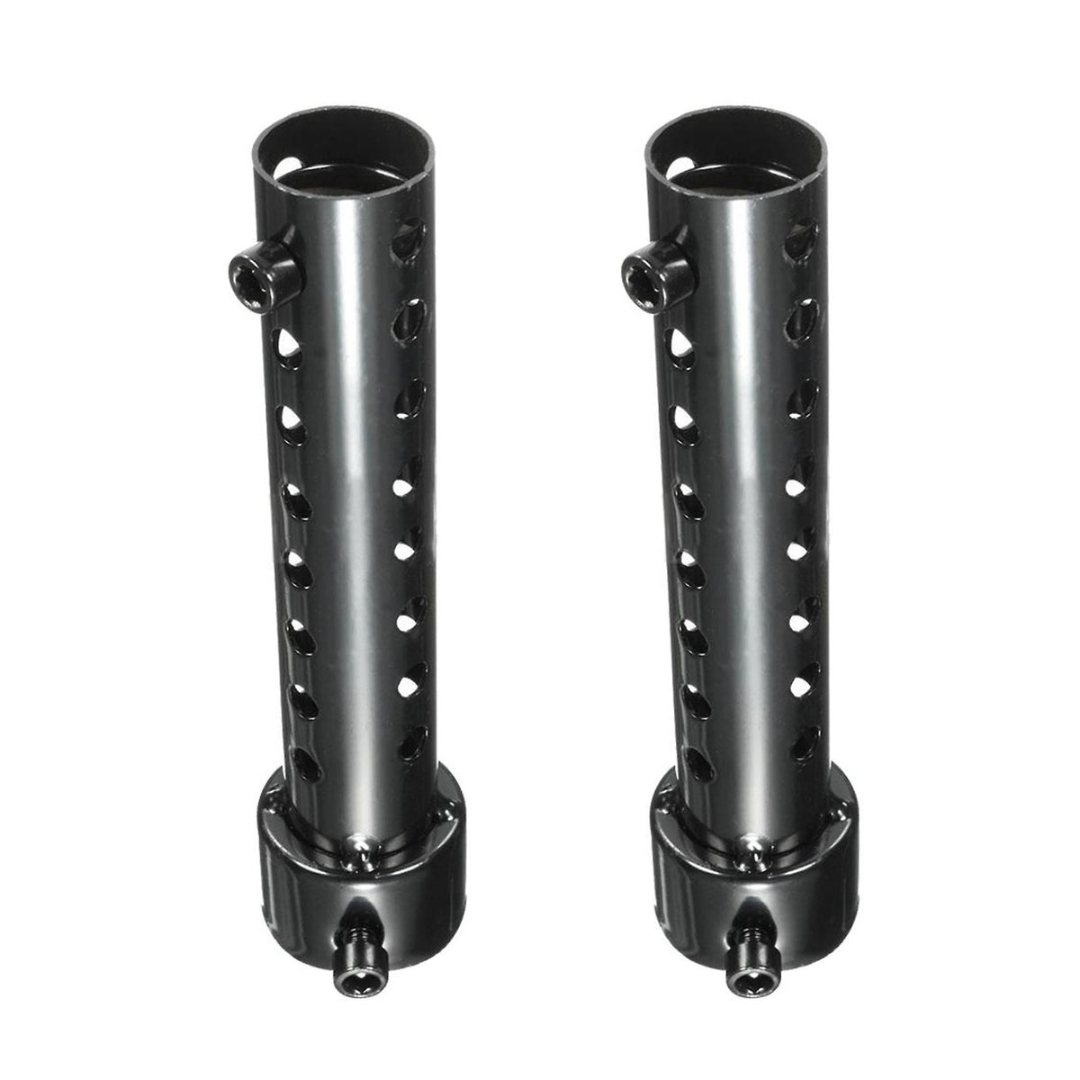 2x Universal Motorcycle Exhaust Can Muffler Baffle dB Killer Silencer 35mm Us, exhaust sound control, muffler replacement, Black Color