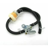 Universal fuel tap, petrol shut-off, fuel tap, petrol tap for G, Copper + Aluminum material, automotive replacement use, Black Color