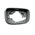 Rearview mirror frame for XC60 2009-2017, right, ABS Plastic material, direct exterior replacement, vehicle trim repair, Black Color