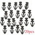 20 pcs Ford Mondeo Mk2 Mk3 Mk4 door seal sill weatherstrip clips lower, direct exterior replacement, vehicle trim repair