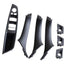 For 5 Series F10 F11 520D 525D 530D 535I LHD Door Handle (Black), ABS material, direct exterior replacement, vehicle trim repair, Black Color