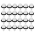 102540100A 60 pcs Door Trim Clips Fits Tesla Model XS Auveco 21169 Plastic, direct exterior replacement, Black/White Color Options