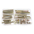BINGLI Plated Screws and Screws Replacement Parts Furniture Socket Head Screws for Furniture Cots Beds Crib Nut Assortment Sets for Bed Frame,Furniture,Chairs and Cabinets One Size Gold 2PCS
