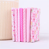 Tdoenbutw clearance Cotton Crafts Fabric Bundle Patchwork Squares Quilting Sewing Patchwork DIY 7PCS 7PC DIY Fabric fall fabric squares clearance sale Multicolor