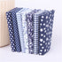 Tdoenbutw clearance Cotton Crafts Fabric Bundle Patchwork Squares Quilting Sewing Patchwork DIY 7PCS 7PC DIY Fabric fall fabric squares clearance sale Z-blue1