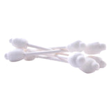 DXOUPM 55ct Baby Cotton Swabs Safety Swabs for Kids or Babies Organic Cotton Gentle Baby Qtips Children Cotton Buds White