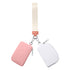 3/2/1PCS Keychain Wallet Mini Zip Around Wristlet Wallets For Women Detachable Dual Pouch Wristlet Portable Coin Purse Small Wallets For Travel Sports Outdoors Pink