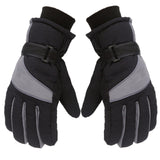 IDALL Ski Gloves Waterproof Gloves Winter Outdoor Men And Women Snow Skating Snowboarding Windproof Warm Ski Gloves Snow Gloves Winter Gloves W-Blue One Size Grey