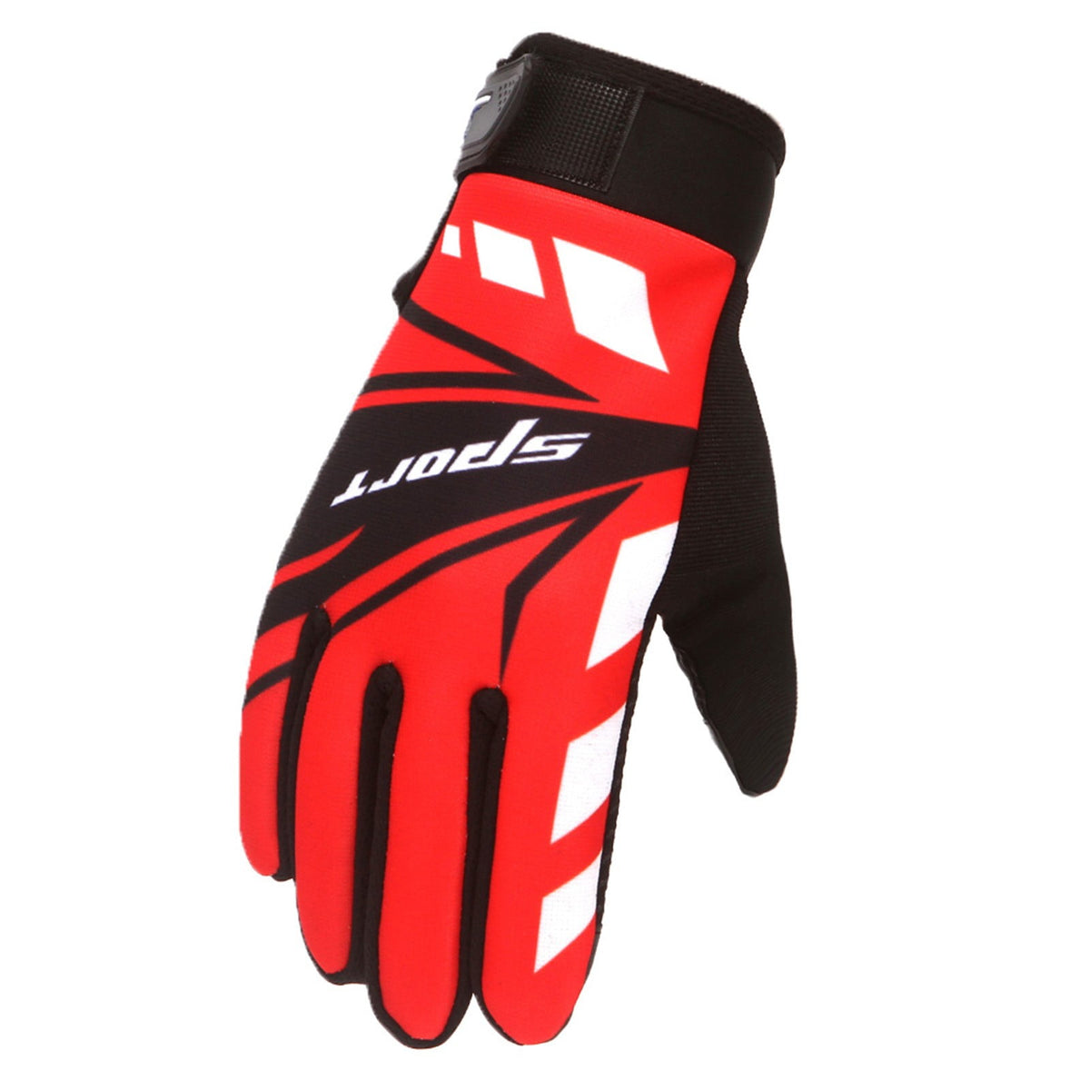 IDALL Ski Gloves Waterproof Gloves Winter Outdoor Men And Women Snow Skating Snowboarding Windproof Warm Ski Gloves Snow Gloves Winter Gloves W-Blue One Size W-Red