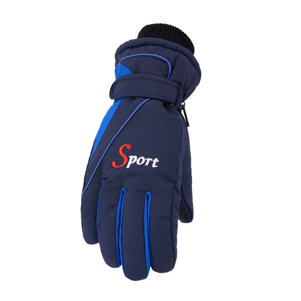 IDALL Ski Gloves Waterproof Gloves Winter Outdoor Men And Women Snow Skating Snowboarding Windproof Warm Ski Gloves Snow Gloves Winter Gloves W-Blue One Size Z-Blue