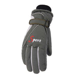 IDALL Ski Gloves Waterproof Gloves Winter Outdoor Men And Women Snow Skating Snowboarding Windproof Warm Ski Gloves Snow Gloves Winter Gloves W-Blue One Size Z-Gray