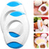 Egg Shell Opener for Hard Boiled Eggs,Egg Peeler Tool Topper Cutter Tool, Handheld Quick Raw Eggs Cracker Separator Tools, Kitchen Gadgets for Baking and Cooking Blue