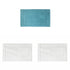 2PCS White Cotton Classic Rug Bath Mats Absorbent Cotton Hotel Spa Shower Bathtub Mats [Not A Bathroom Rug] Machine Washable Shower Bathroom Floor Towel D-White 2PCS & B 1PCS