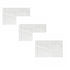 2PCS White Cotton Classic Rug Bath Mats Absorbent Cotton Hotel Spa Shower Bathtub Mats [Not A Bathroom Rug] Machine Washable Shower Bathroom Floor Towel F-White 3PCS
