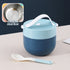Ramen BBlueowl, Soup Bowls, Microwave Ramen Bowl with Lid, Lunch Box with Lid, Durable and Heat Resistant Bowl for Noodles, Rice, and Soups, Perfect for Home, Office, or School Meals， Z16_Sky Blue