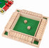 Shut The Box-Wooden Dice Board Game, Funny Family Shut The Box Game 2-4 Player, Board Games Gift for Family and Friends, Educational Table Math Games for Holiday, Party and Classroom(