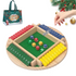 Shut The Box-Wooden Dice Board Game, Funny Family Shut The Box Game 2-4 Player, Board Games Gift for Family and Friends, Educational Table Math Games for Holiday, Party and Classroom(