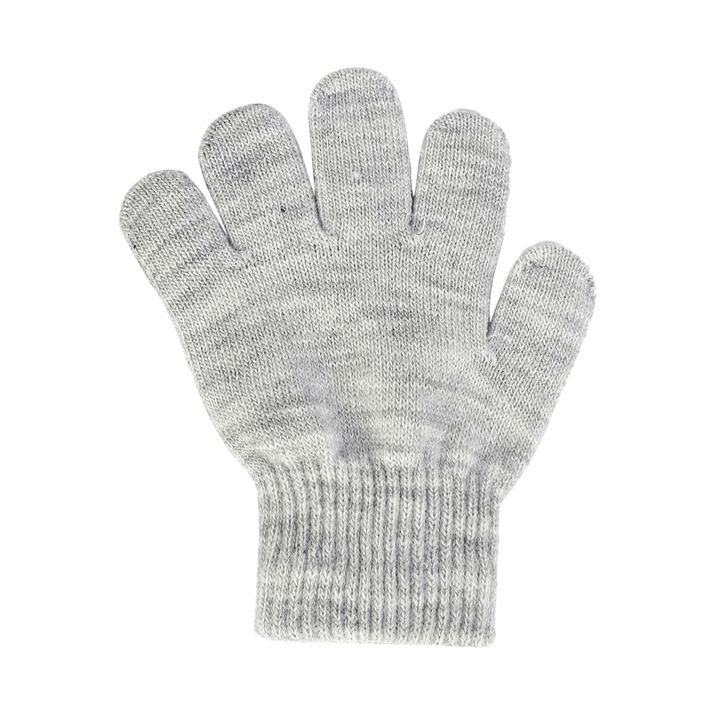 GXWEA Gloves For Kids Toddler Skis Kids Gloves Winter Gloves Thick Gloves Stretchy Warm Gloves Boys Girls 6-24 Months 5-12 years AHA3 kids snow gloves Grey