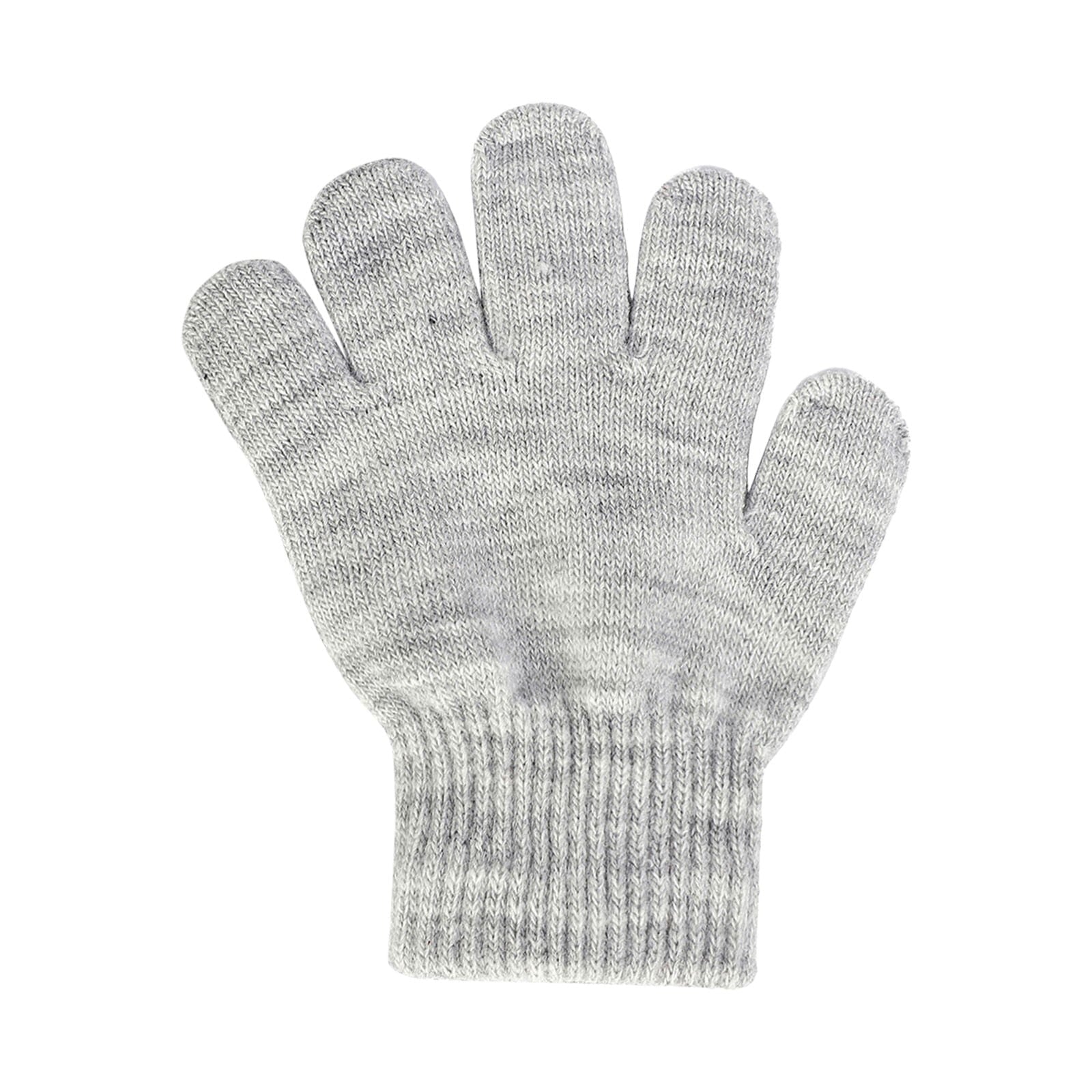 GXWEA Gloves For Kids Toddler Skis Kids Gloves Winter Gloves Thick Gloves Stretchy Warm Gloves Boys Girls 6-24 Months 5-12 years AHA3 kids snow gloves Grey