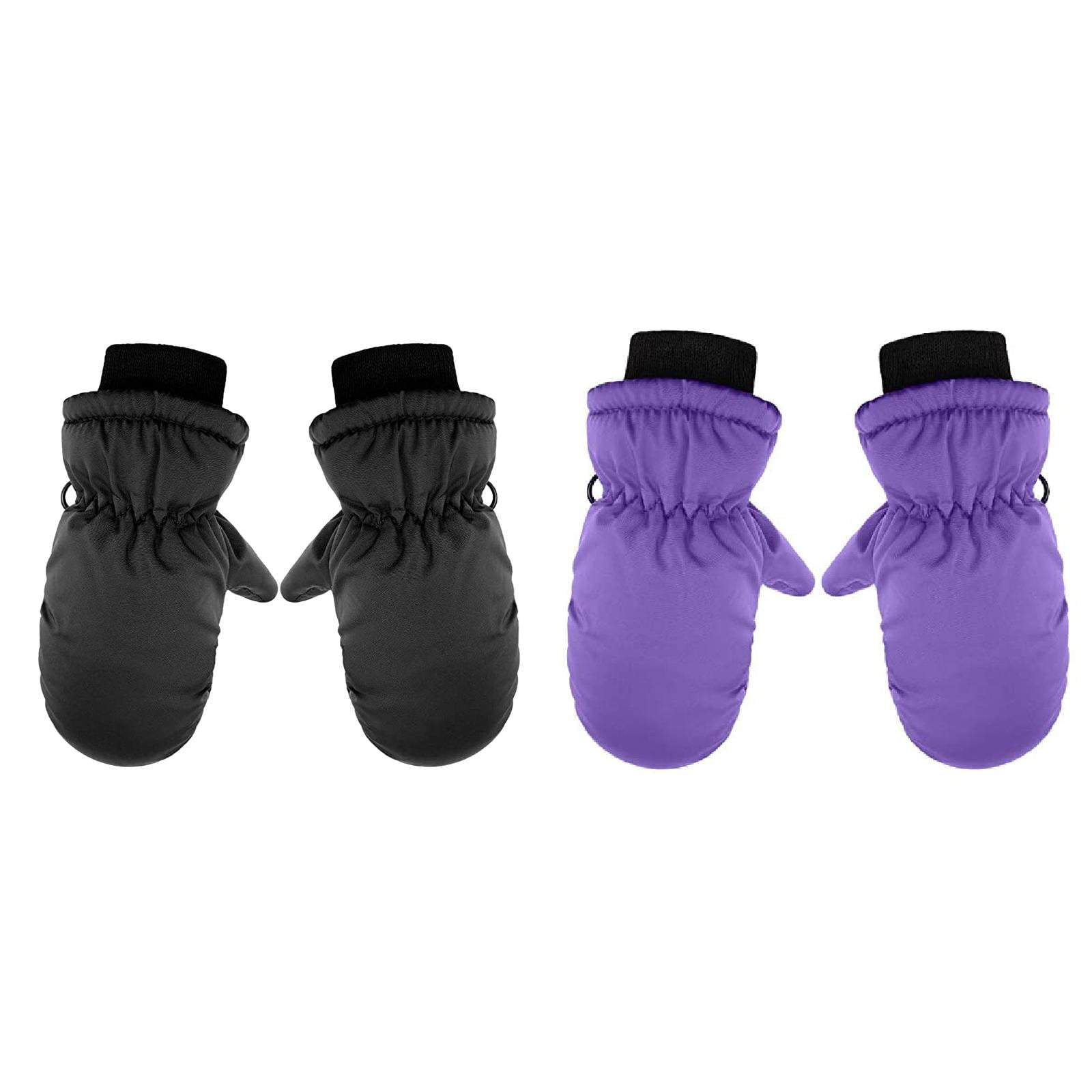 GXWEA Gloves For Kids Toddler Skis Kids Gloves Winter Gloves Thick Gloves Stretchy Warm Gloves Boys Girls 6-24 Months One Size color-5