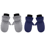 GXWEA Gloves For Kids Toddler Skis Kids Gloves Winter Gloves Thick Gloves Stretchy Warm Gloves Boys Girls 6-24 Months One Size color-9
