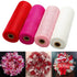 Clearance 4 Rolls Poly Burlap Deco Mesh 10 Inch Wide Decorative Ribbon Wrapping Home Door Wreath Decoration DIY Crafts Making