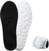 2026 New Steppers Insoles for Men & Women, 4d Memory Foam Cloud with Insole for Foot & Joint Support All-Day Comfort Insoles (10.5,Orange) Black