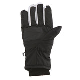 TAIAOJING Kids Winter Snow Ski Gloves Kids Winter Warm Windproof Cold Weather Outdoor Sports Gloves For Boys Girls Snow Gloves Ski Gloves One Size Z2 Black