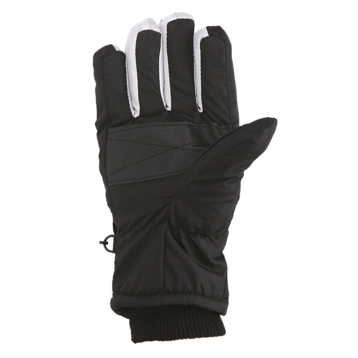 TAIAOJING Kids Winter Snow Ski Gloves Kids Winter Warm Windproof Cold Weather Outdoor Sports Gloves For Boys Girls Snow Gloves Ski Gloves One Size Z2 Black