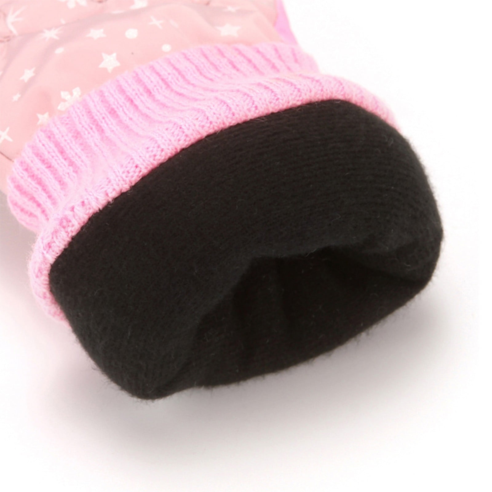 TAIAOJING Kids Winter Snow Ski Gloves Kids Winter Warm Windproof Cold Weather Outdoor Sports Gloves For Boys Girls Snow Gloves Ski Gloves One Size as pictures shown