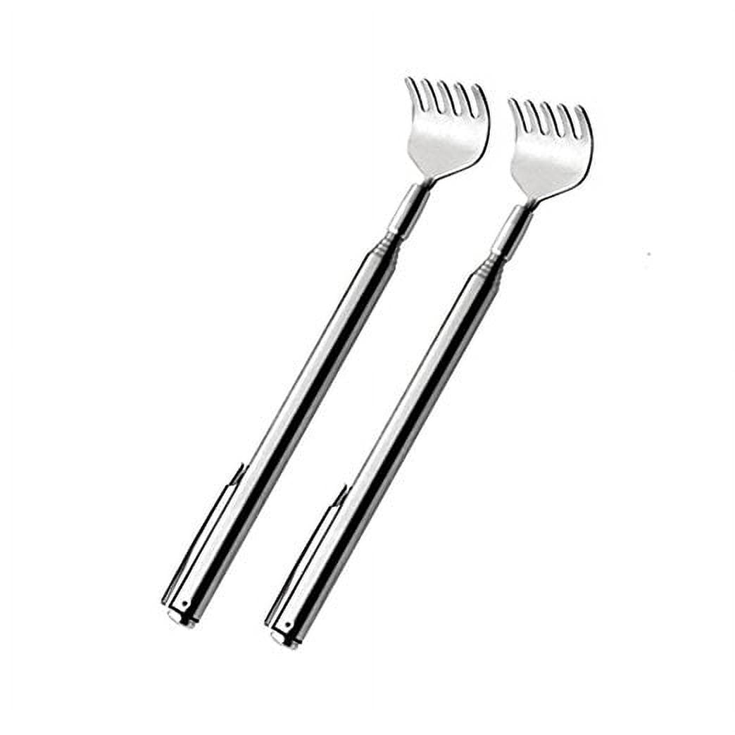 Professional Telescopic Back Scratcher Stainless Steel Massager Extendable Pen Shape Body Massager