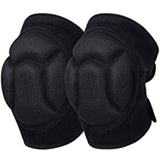 Men/Women Knee Pads for Gardening, Cleaning, Construction Work, Flooring, Volleyball, Anti-Slip Collision 1 Pair Black