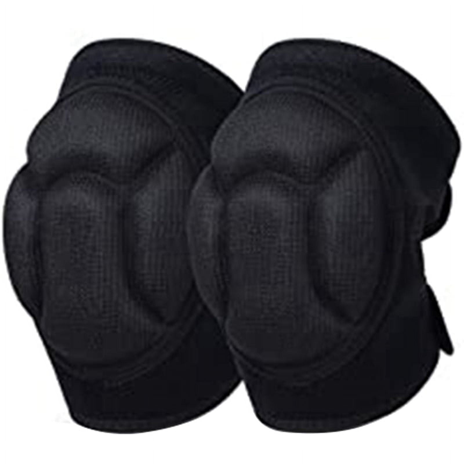 Men/Women Knee Pads for Gardening, Cleaning, Construction Work, Flooring, Volleyball, Anti-Slip Collision 1 Pair Black