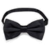Brybelly Formal Black Casino & Poker Dealer Pre-tied Adjustable Bow Tie