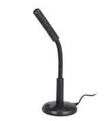 Anself USB Desktop Microphone Plug &Play PC Computer Mic for Computer Gaming Recording Chatting Singing Meeting
