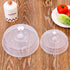 Microwave Cover Clearance! 2pcs Plastic Microwave Cover, Clear Microwave Cover, Clear Steam Vent Splatter Lid Food Dish, Microwave Covers For Food Splatter, Microwave Cover Lid