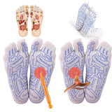 2 Pairs Reflexology Socks with Trigger Point Massage Tool, Foot Acupressure Reflexologh Socks with Massage Socks Tools ,Relief Remedy for Foot Massage(Women,2Pair) women
