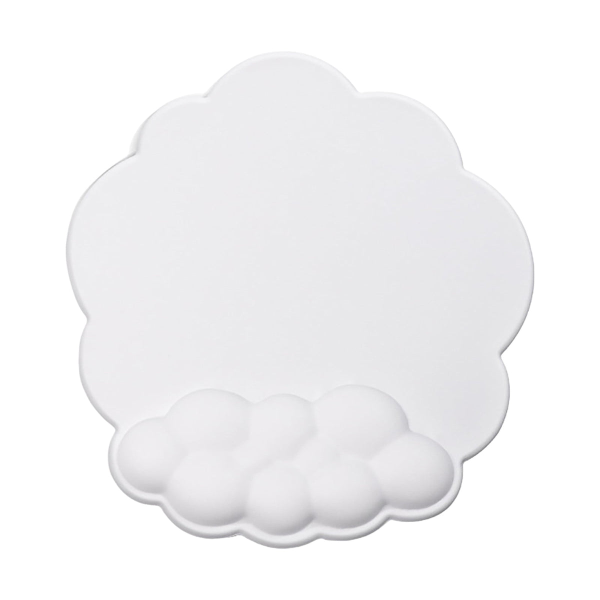 GHSOHS Ergonomic Mouse Pad with Wrist Support Cute Cloud Shape Wrist Pad Memory Cotton Keyboard Hand Rest Non Slip Wrist Pad Non-Slip Mousepad for Computer Laptop G