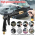 High Pressure Spray Water Gun Washing Garden Watering Hose Nozzle Sprinkler Car Cleaning Wash Tool Kits Auto Washer Black