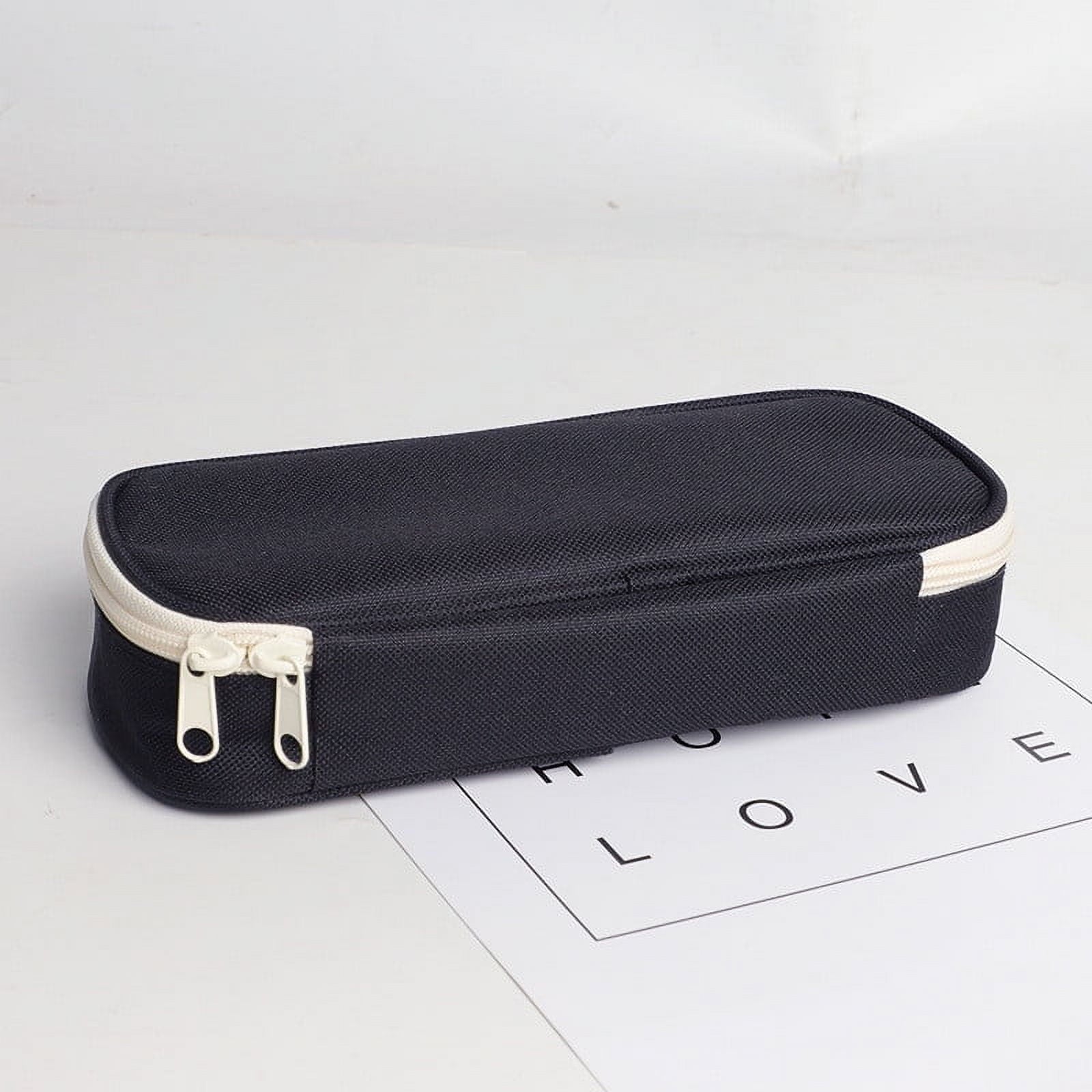 Danhjin Creative Pencil Case High quality Oxford fabric, Black Multicolor