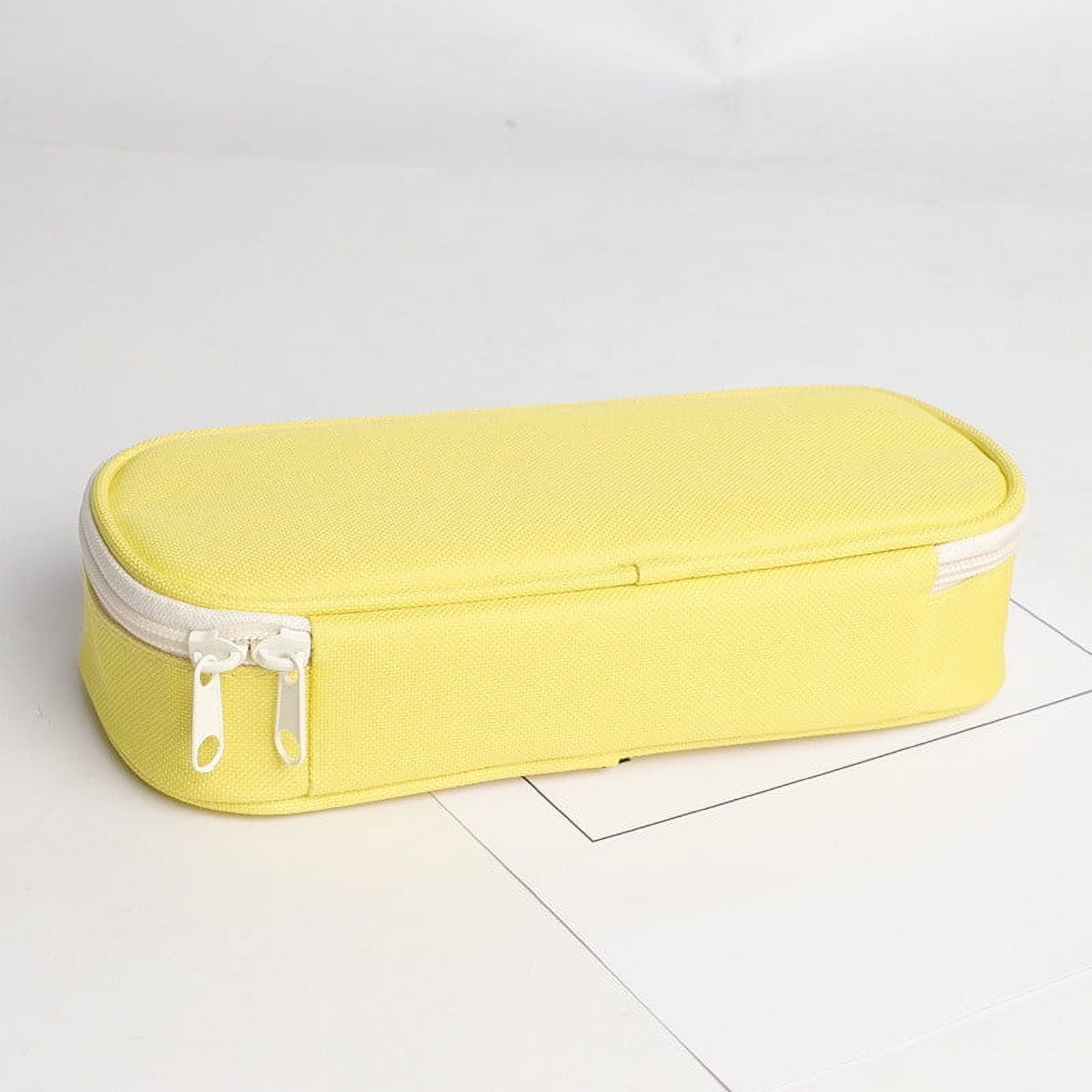 Danhjin Creative Pencil Case High quality Oxford fabric, Black Yellow