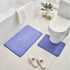 Clearance Under $5 Boovnll Bathroom Rugs Set 2 Piece, Super Absorbent & Soft Non-Slip Velvet Toilet Rug & Bath Mat, Quickly Dry Thicken Bath Mats for Bathroom, Kitchen, Door Mat, Bathroom Mat A