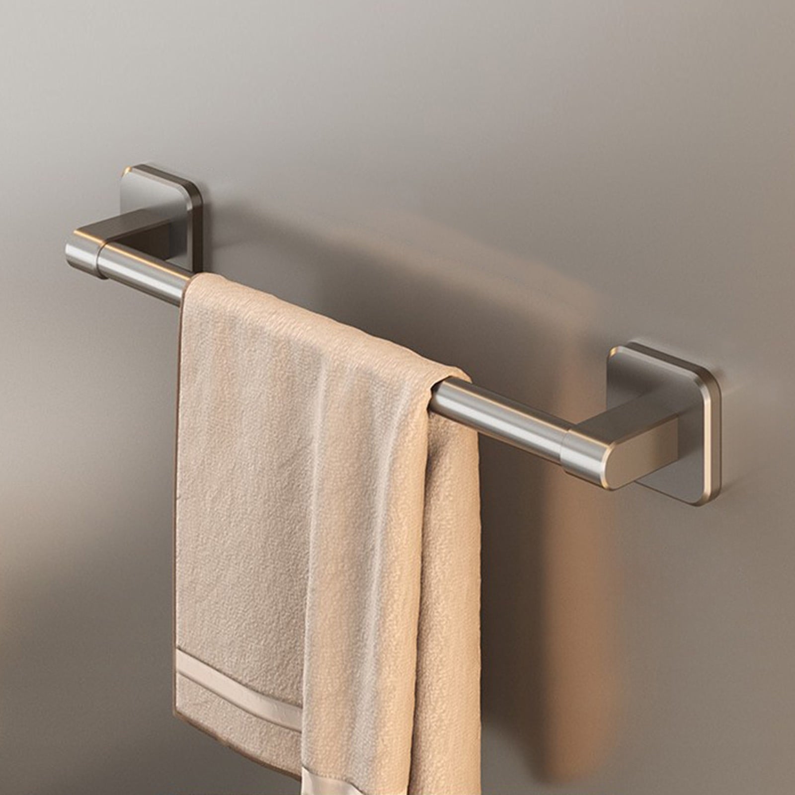 Tyidzon Hand Towel Bar 12" Stainless Steel Heavy Duty Towel Racks for Bathroom Wall Mounted, Home Decor Space-Saving Towel Rod, Gray Gray#1
