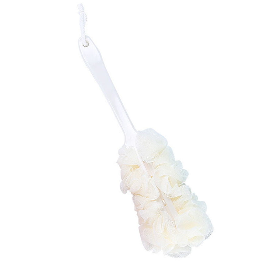 PALIFEUR Back Scrubber for Shower, Soft Loofah with Handle, Fluffyies Loofah on a Stick, Exfoliating Shower Sponge with Handle, Bath Brush, Shower Sponge Loofah Back Scrubber Clear