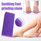 Clearance! PALIFEUR 2-Pack Foot Pumice Stone For Foot Callus Remover, Professional Pumice Stone for Feet Cracked Heel Dead Skin Remove 2 Sided Pedicure Tools Purple